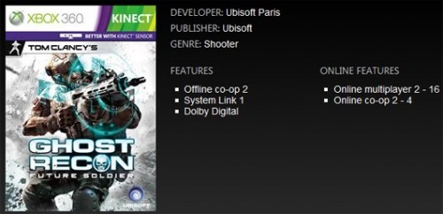 Nový Ghost Recon je lepší s Kinectom