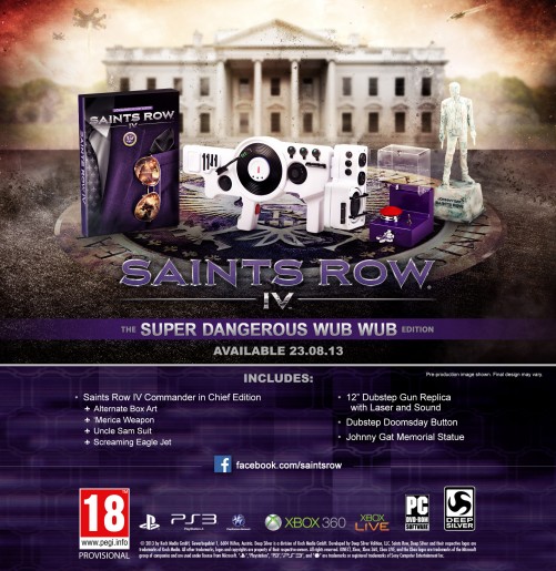 Saints Row IV odhaľuje dubstep zberateľskú edíciu