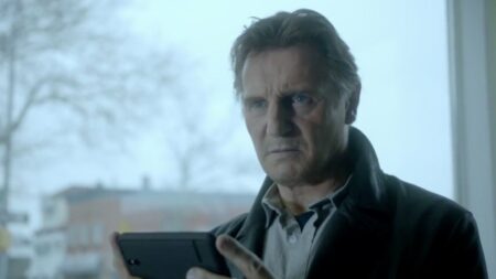 Liam Neeson v reklame na Clash Of Clans