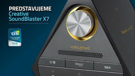 Sound Blaster X7 na titulke aprílového čísla