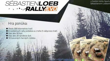 Súťaž o 3x Sébastien Loeb Rally EVO