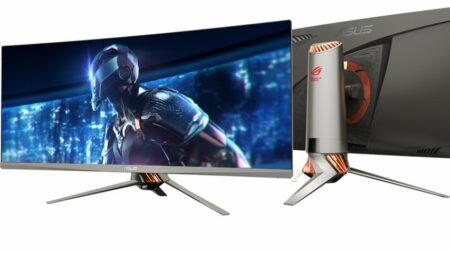 ASUS ROG Swift PG348Q: 34″ zakrivený UHD monitor pre hráčov
