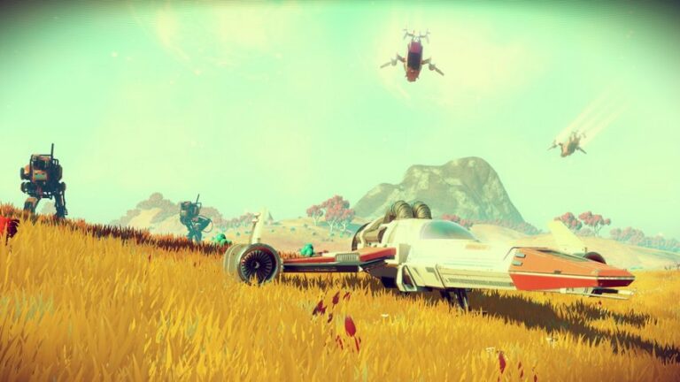 V novom mode pre No Man’s Sky môžete letieť do jaskýň i pod hladinu
