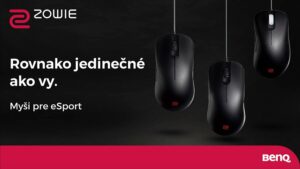 Ergonomické myši ZOWIE by BenQ pre eSport