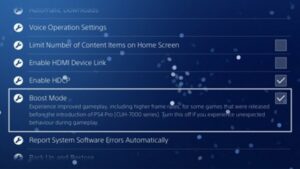 Boost Mode v chystanej aktualizácii pre PlayStation 4 zlepší snímkovanie v hrách
