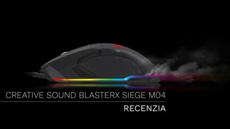 Creative Sound BlasterX Siege M04 – Recenzia