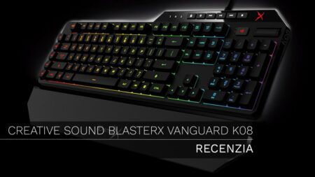 Creative Sound BlasterX Vanguard K08 – Recenzia