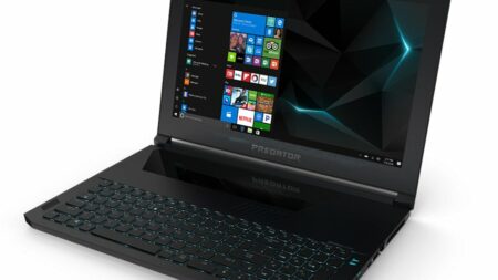 Tenký herný notebook Acer Predator Triton 700 s grafikou GTX 1080