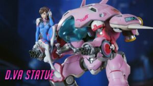 Overwatch D.Va soška je už v predaji, no jej cena vás nepoteší