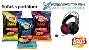 Súťaž o chipsy LAYS a headset ASUS