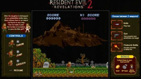 Switch verzie Resident Evil Revelations 1 a 2 dostanú zaujímavý bonus v podobe 2D hier