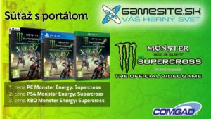 Súťaž o 3x Monster Energy Supercross