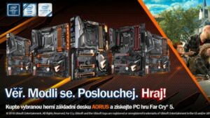 Far Cry 5 k vybraným základným doskám Z370 AORUS