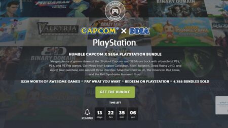 Majiteľov konzol PlayStation poteší nový Humble Bundle balík od SEGA a CAPCOM