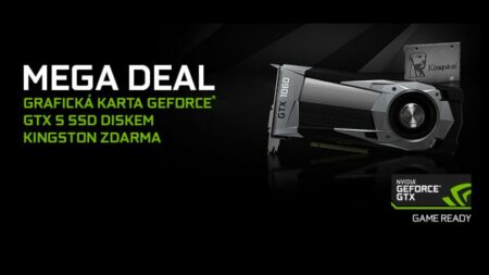 NVIDIA ponúka k vybraným grafickým kartám GeForce GTX zadarmo SSD disky Kingston