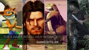 TOP 5 najhorších hier redakcie Gamesite.sk