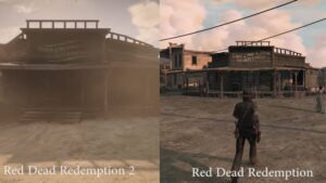 Rozdiel ôsmich rokov: Ako vyzerá Armadillo v RDR a RDR2?