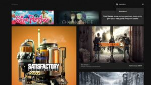 Epic Games Store dostal „epickú“ funkciu. Vyhľadávač hier