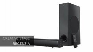 RECENZIA: Creative Stage je cenovo dostupný soundbar k vášmu televízoru