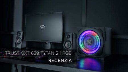 RECENZIA: Trust GXT 629 Tytan 2.1 RGB má kvalitný zvuk s bonusovými svetielkami