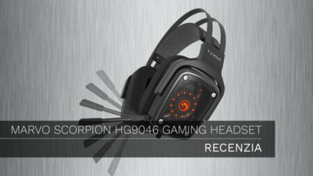 RECENZIA: Marvo Scorpion HG9046 Gaming Headset, za málo peňazí veľa muziky