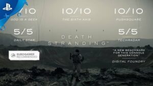Launch stream a zhrnutie recenzií v novom traileri na Death Stranding