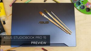 PREVIEW: ASUS StudioBook Pro 15 – Poriadne ostré virtuálne dláto