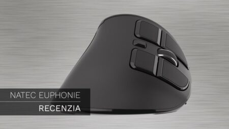RECENZIA: Natec Euphonie – Slušne vybavená ergonomická bezdrôtová myš od našich severných susedov