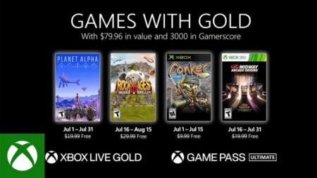 Ponuka hier zdarma pre predplatiteľov Xbox Live Gold neohromí ani v júli