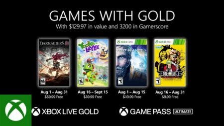 Augustová ponuka hier zdarma pre predplatiteľov Xbox Live Gold stojí konečne za to