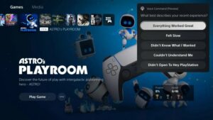 PlayStation 5 sa dočká nových vylepšení vrátane ovládania hlasom, no VRR je stále v nedohľadne
