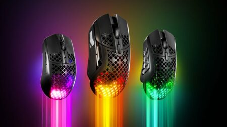 SteelSeries predstavuje najľahšie multižánrové a MMO/MOBA myši Aerox