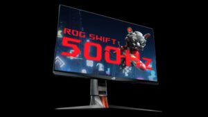 ROG Swift 500Hz je monitor s najrýchlejšou obnovovacou frekvenciou