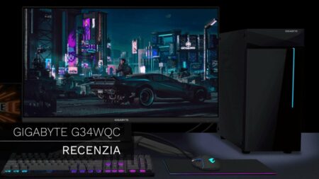 RECENZIA: Gigabyte G34WQC – Byť, či nebyť… Rovný či zakrivený… To je otázka.