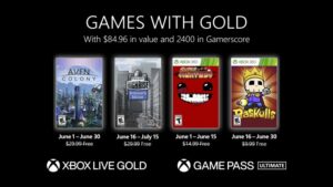 Microsoft predstavil hry zdarma pre predplatiteľov Gold na jún