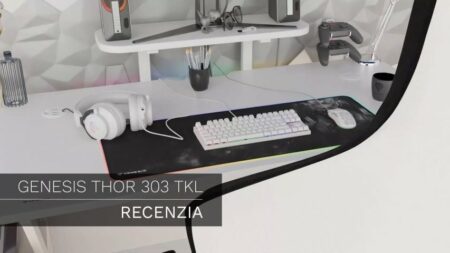 RECENZIA: Genesis Thor 303 TKL – Kompaktná klávesnica strednej triedy