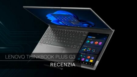 RECENZIA: Lenovo ThinkBook Plus G3 – Inovatívny a nečakane praktický