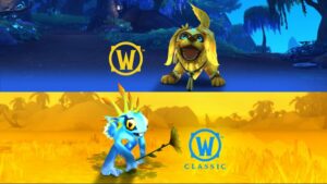 Do World of Warcraft si teraz môžete kúpiť kozmetický balíček, ktorým pomôžete občanom Ukrajiny