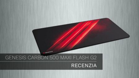RECENZIA: Genesis Carbon 500 Maxi Flash G2 – Kvalitná herná podložka