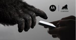 Spoločnosť Motorola oznamuje, že ochranné sklo Corning® Gorilla® Glass sa dostane do celého portfólia smartfónov