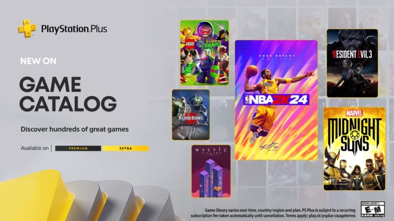 PlayStation Plus Extra Marec 2024
