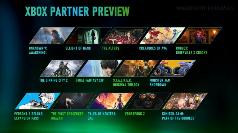 Xbox Partner Preview Marec 2024