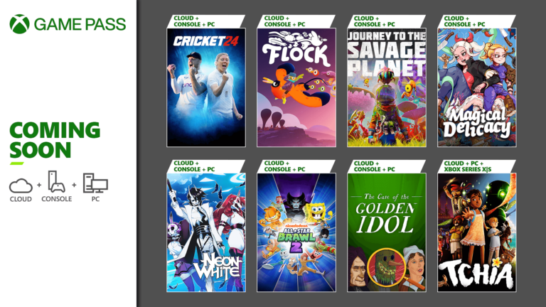 Xbox Game Pass júl 2024