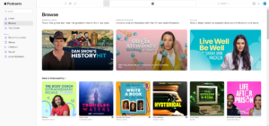 Apple Podcasty si môžete vypočuť aj vo webovom prehliadači Apple Podcasty na webe