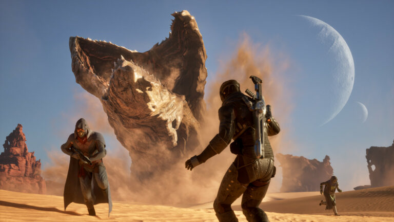 Dune: Awakening pôsobí ako Starfield mixnutý s Fallout 76 Dune Awakening