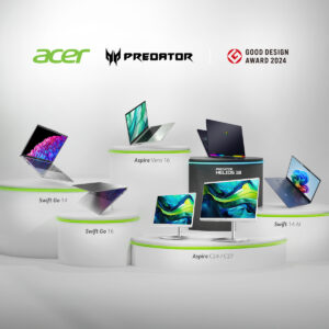 Zariadenia Acer a Predator získala ocenenie G Mark