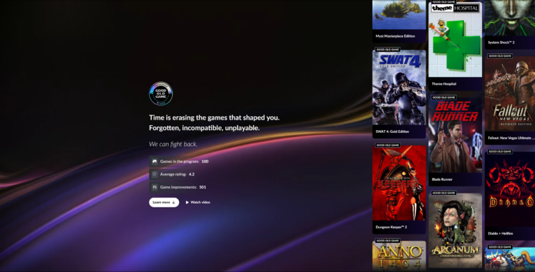 GOG Preservation