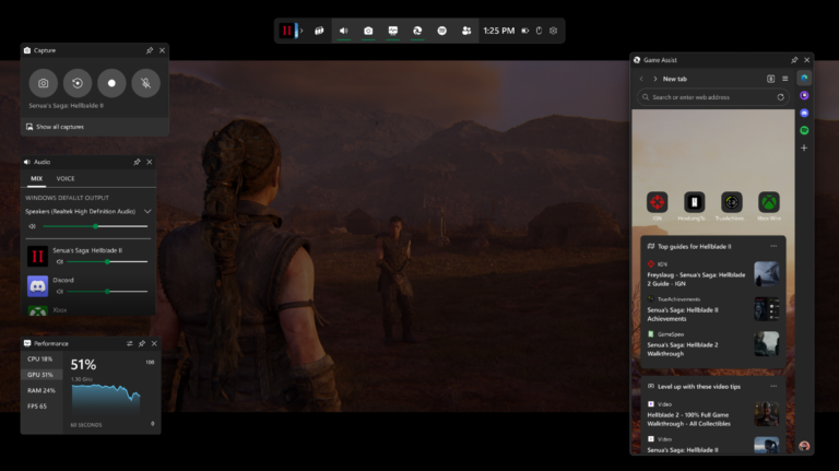Xbox testuje in-game verziu prehliadača Microsoft Edge Microsoft Edge Game Assist