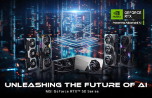 MSI predstavuje novú generáciu grafických kariet NVIDIA GeForce RTX 50