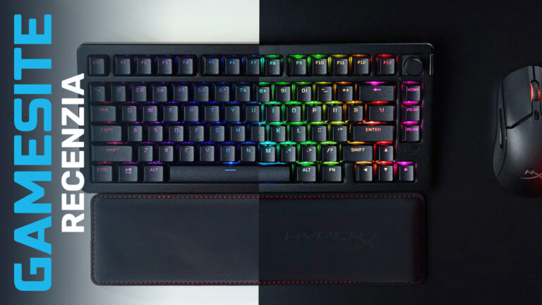 RECENZIA: HyperX Alloy Rise 75 Wireless – Nečakané prekvapenie HyperX Alloy Rise 75 Wireless